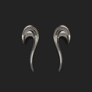 Split Heart Earrings